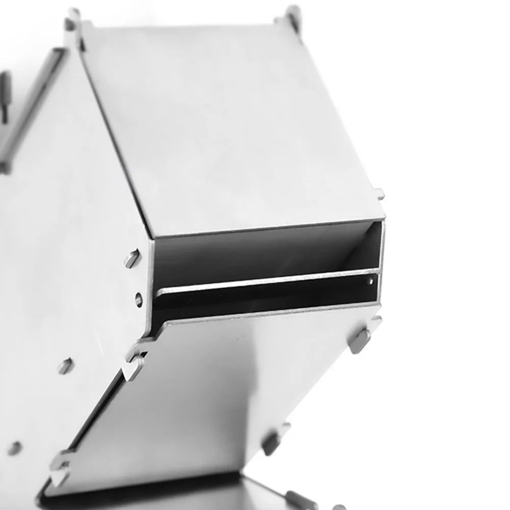 Portable Stainless Steel Wood Burning Rocket Stove G19347