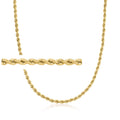 18kt Yellow Gold Rope-Chain Necklace L15140