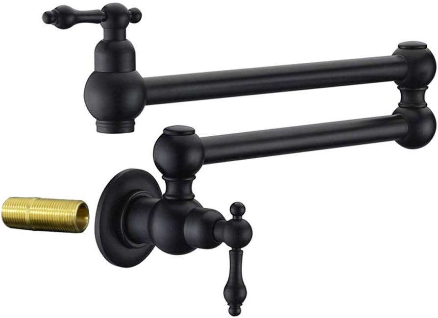 Matte Black Brass Pot Filler Faucet B37249