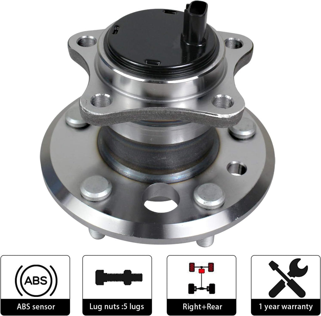 Rear Wheel Hub & Bearing Assembly J532