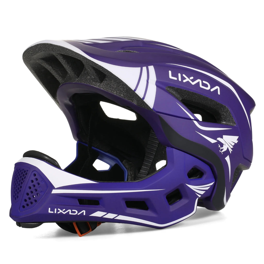 Kids Detachable Full Face Helmet for Cycling and Skateboarding Q2591