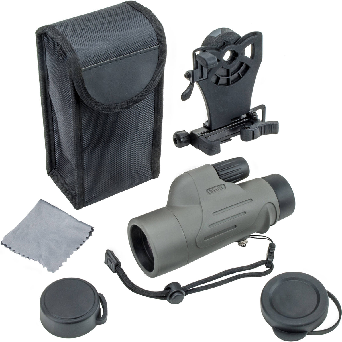 8x 42mm Waterproof Monocular with Smart Phone Adapter I200