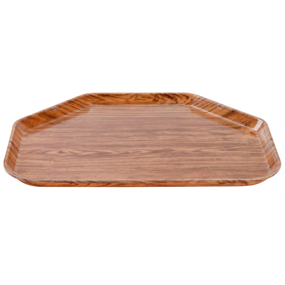 Java Teak Fiberglass Trapezoid Camtray U3791