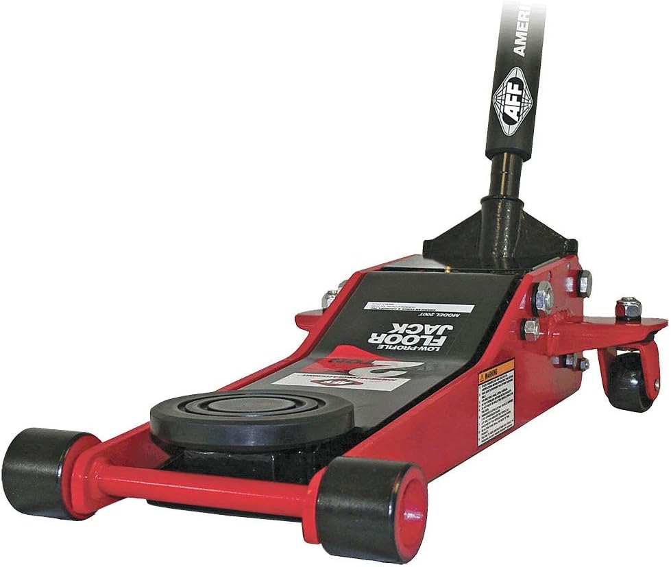 2 Ton Heavy Duty Steel Low Profile Floor Jack with 2 Piece Handle Y72063