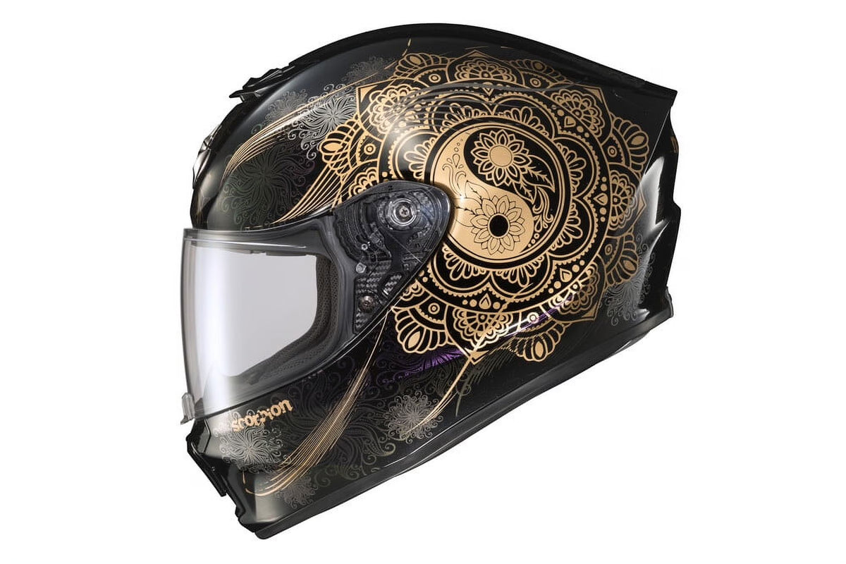 Black MD Full Face Helmet I184