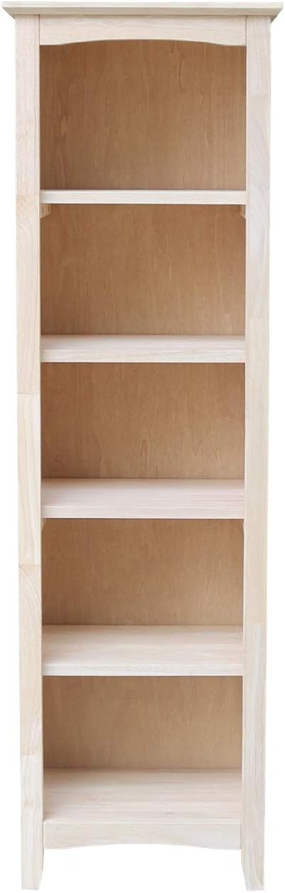Unfinished Shaker Bookcase N296