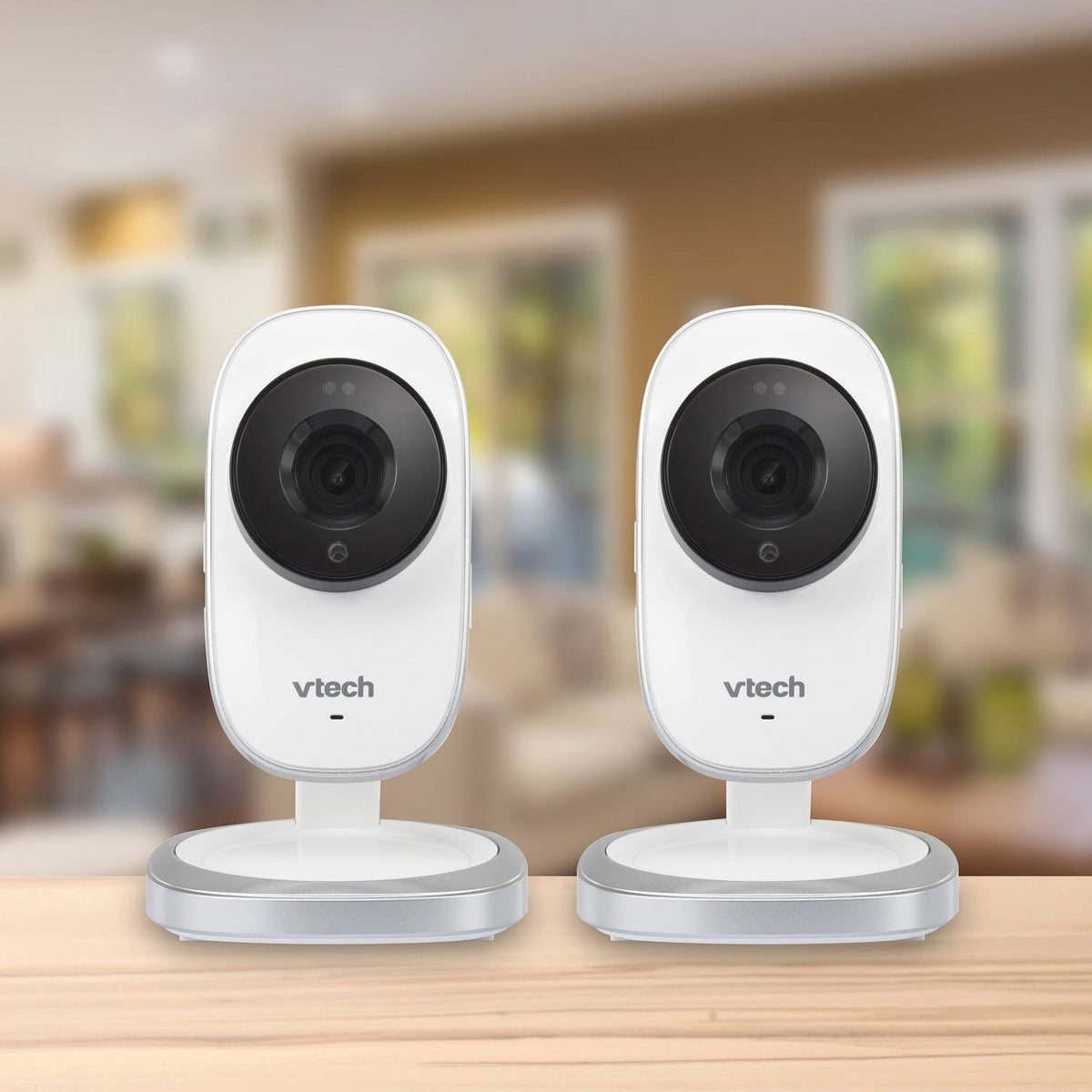 2 Camera Wi-Fi IP 1080p Full HD Indoor Camera with Alarm M220795