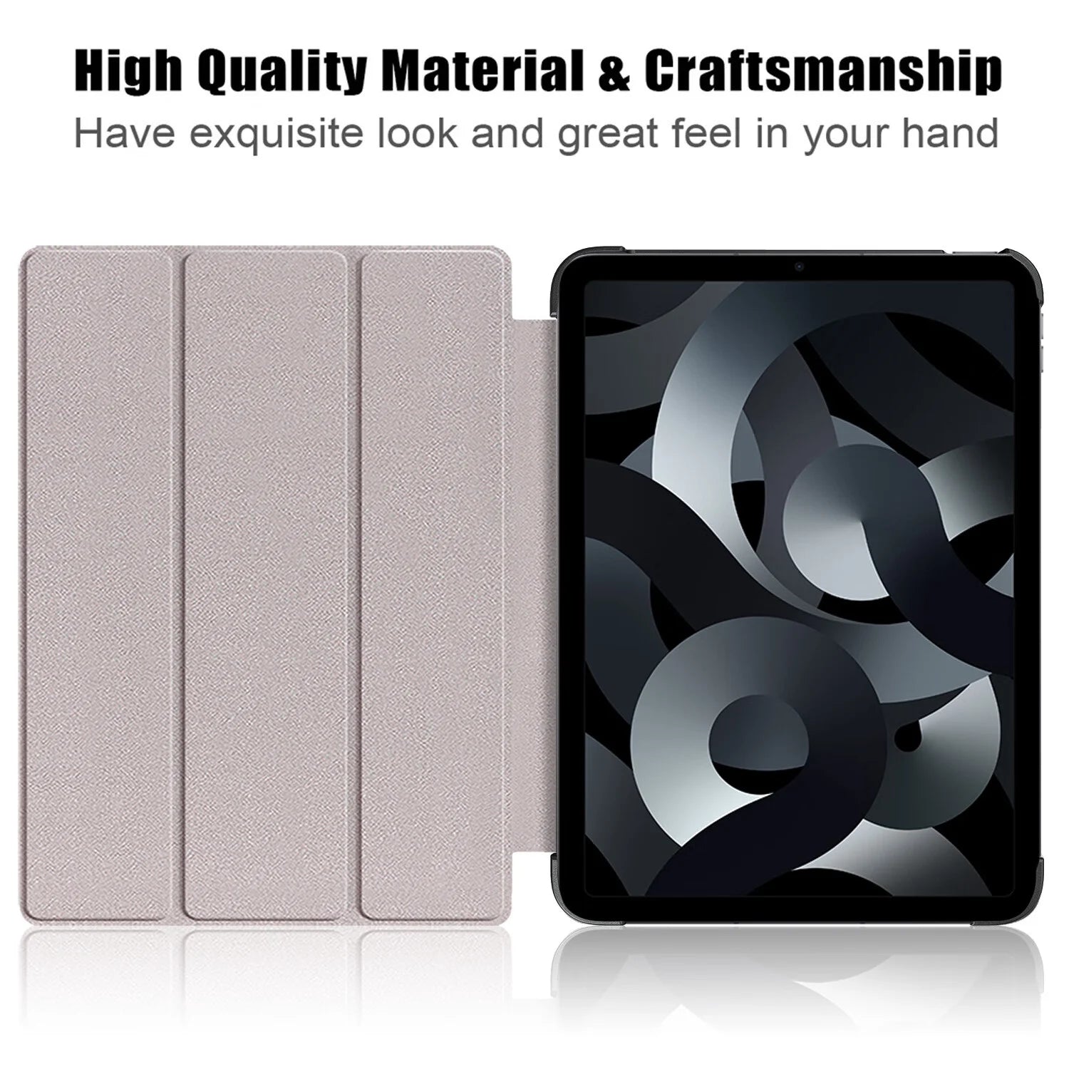 Darkblue Tri-fold Stand Case for iPad 10.9" 2022 A501914