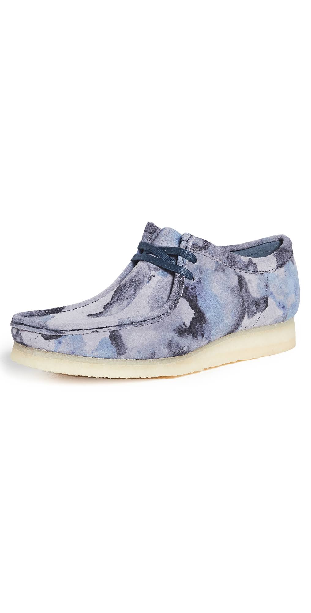 Blue Camo Wallabee Shoes I592