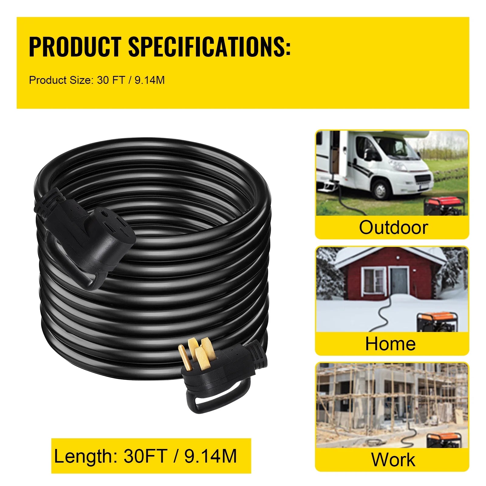 30-Foot 50-Amp Extension Cord P83239
