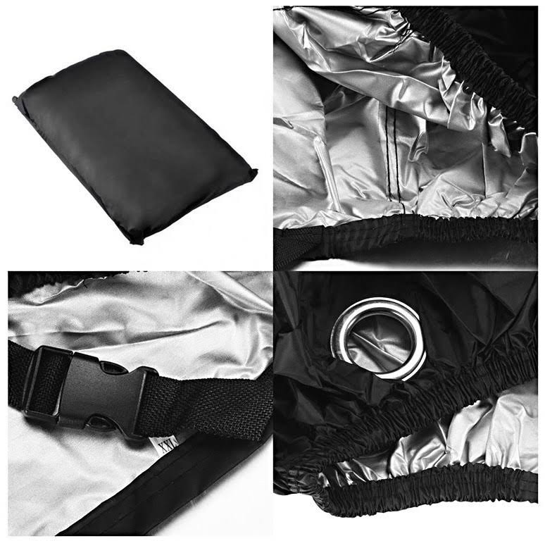 Black-Red Outdoor Tarpaulin Cover S29222