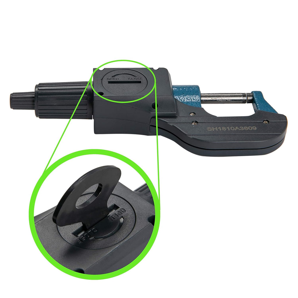 Digital Electronic Display Micrometer 0-1 / 0-25mm Gauge 0.00004 / 0.001mm Thickness Measuring Tools N1552