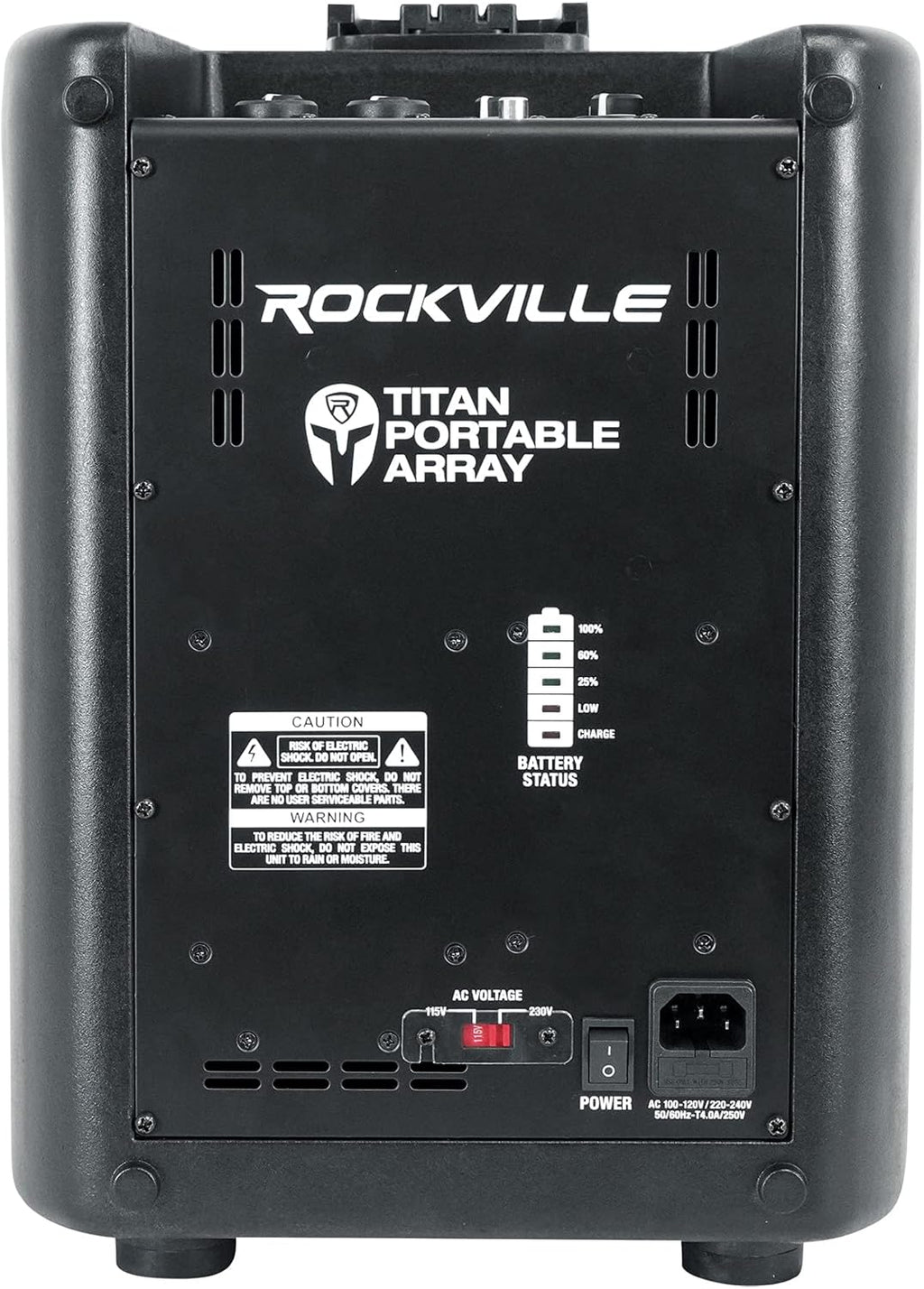 Portable Array PA DJ Speaker System with Subwoofer V67056