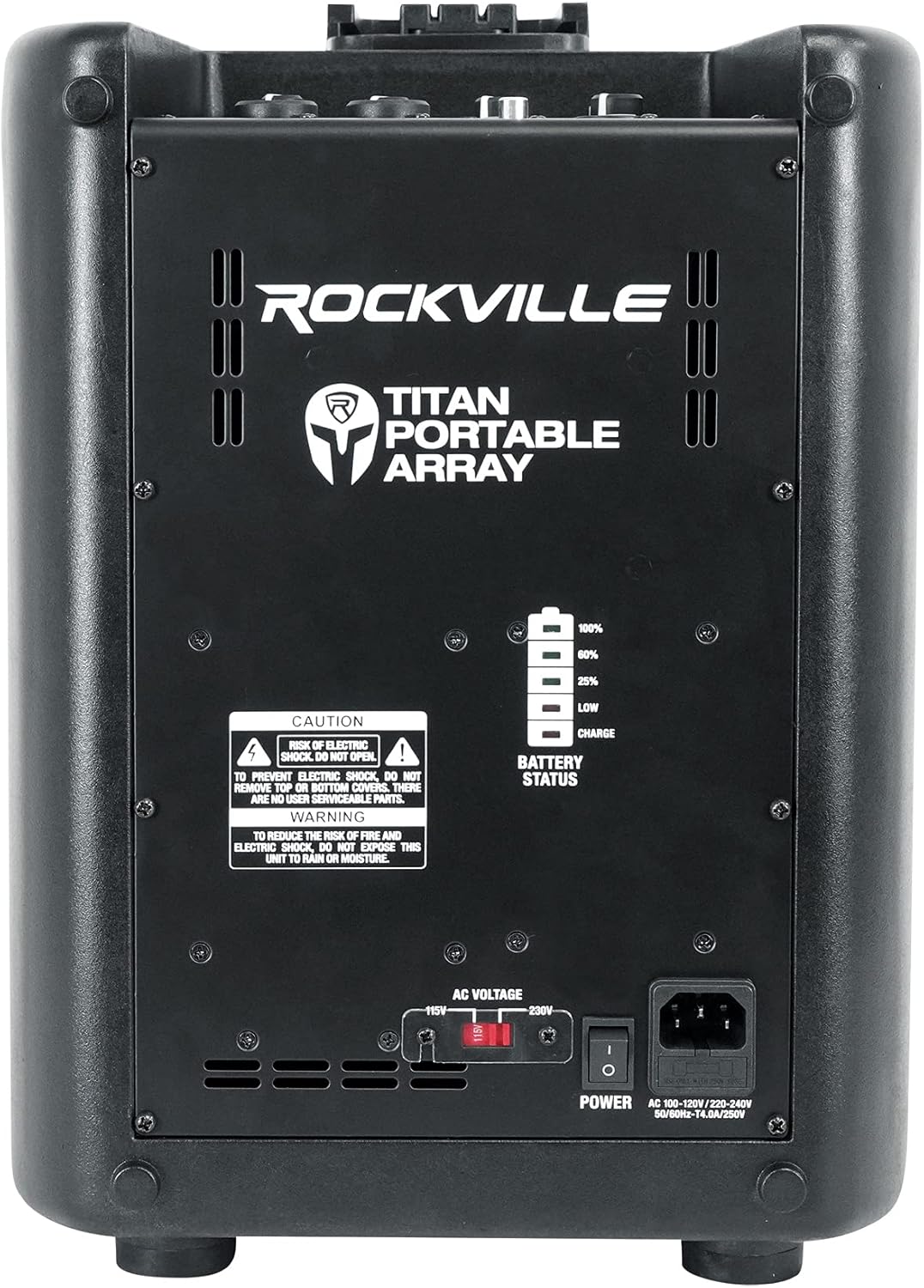 Portable Array PA DJ Speaker System with Subwoofer V67056