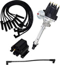 8.0mm Spark Plug Wires, 50K Volt Coil, Black Distributor Z234416