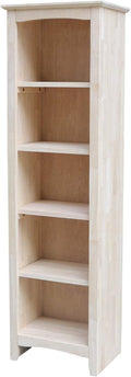 Unfinished Shaker Bookcase N296