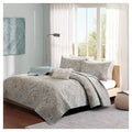 Blue King/Cal King 4 Piece Coverlet Set C4263