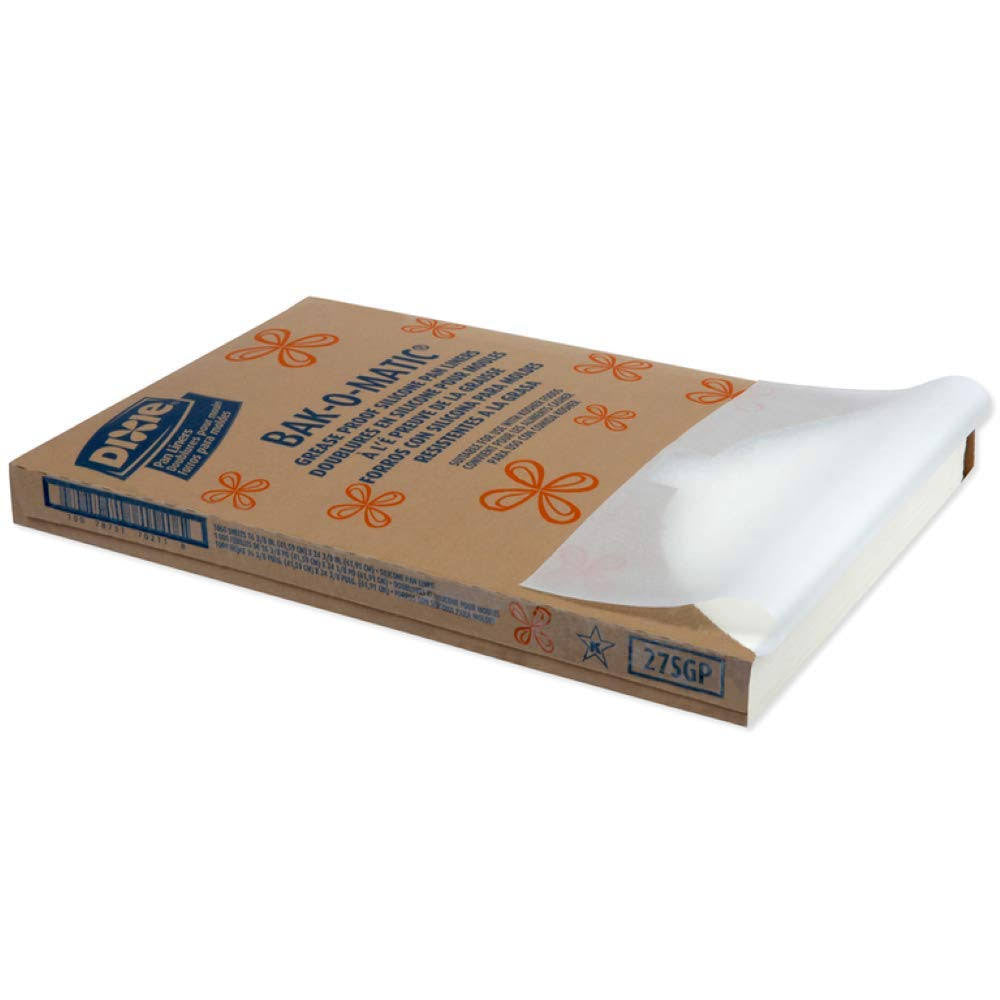 Orange Label White Parchment Pan Liner, PK10 Q2462