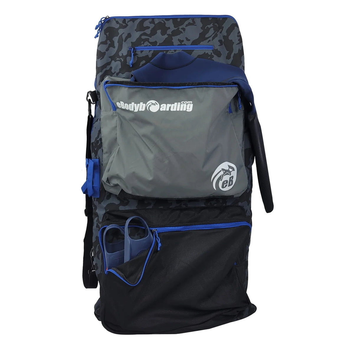 Gray Camo/Blue Bodyboard Bag R157961