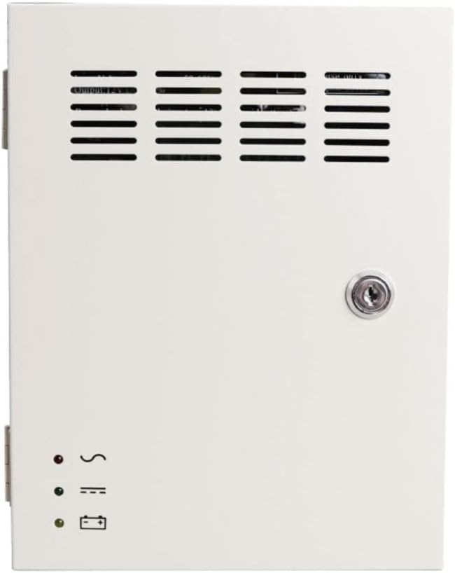 18 Channel 12V 20Amp DC Metal Boxed Cabinet Regulated UPS Power Supply Unit U99955