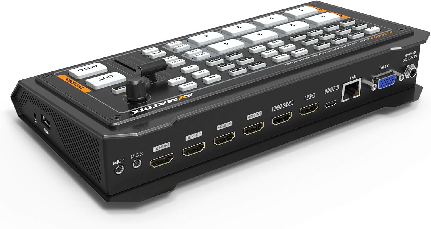 4 HDMI Video Mixer Switcher USB Output D54763