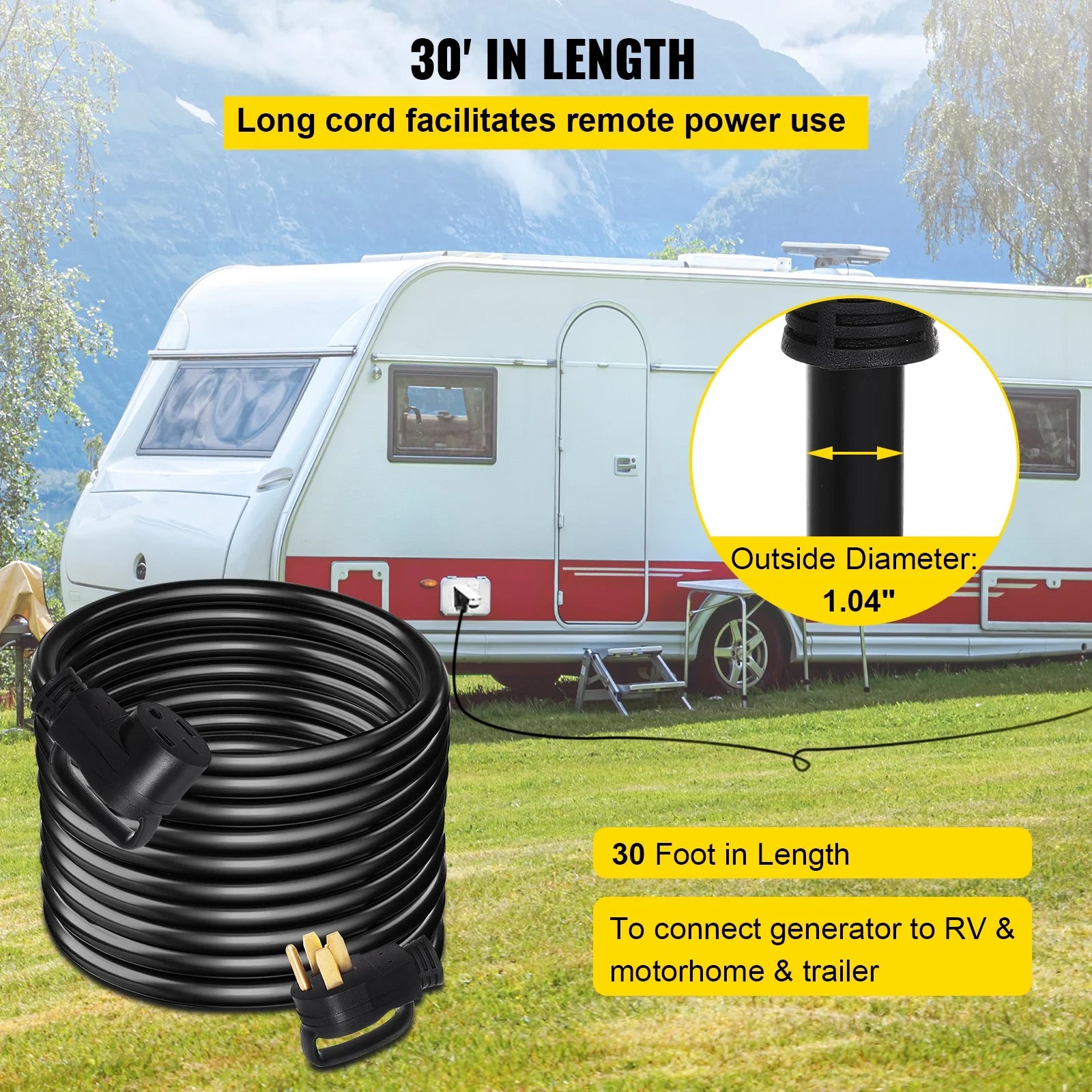 30-Foot 50-Amp Extension Cord P83239