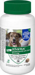 Chewable Flea Treatment for Large Dogs, 23-110 Pounds, Pack of 2 G888