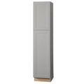 Shaker Assembled Pantry Kitchen Cabinet in Dove Gray K181
