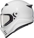 Gloss White Motorcycle Helmet J134959