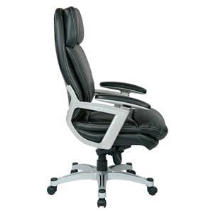 Black Executive Bonded Leather Chair Q153204