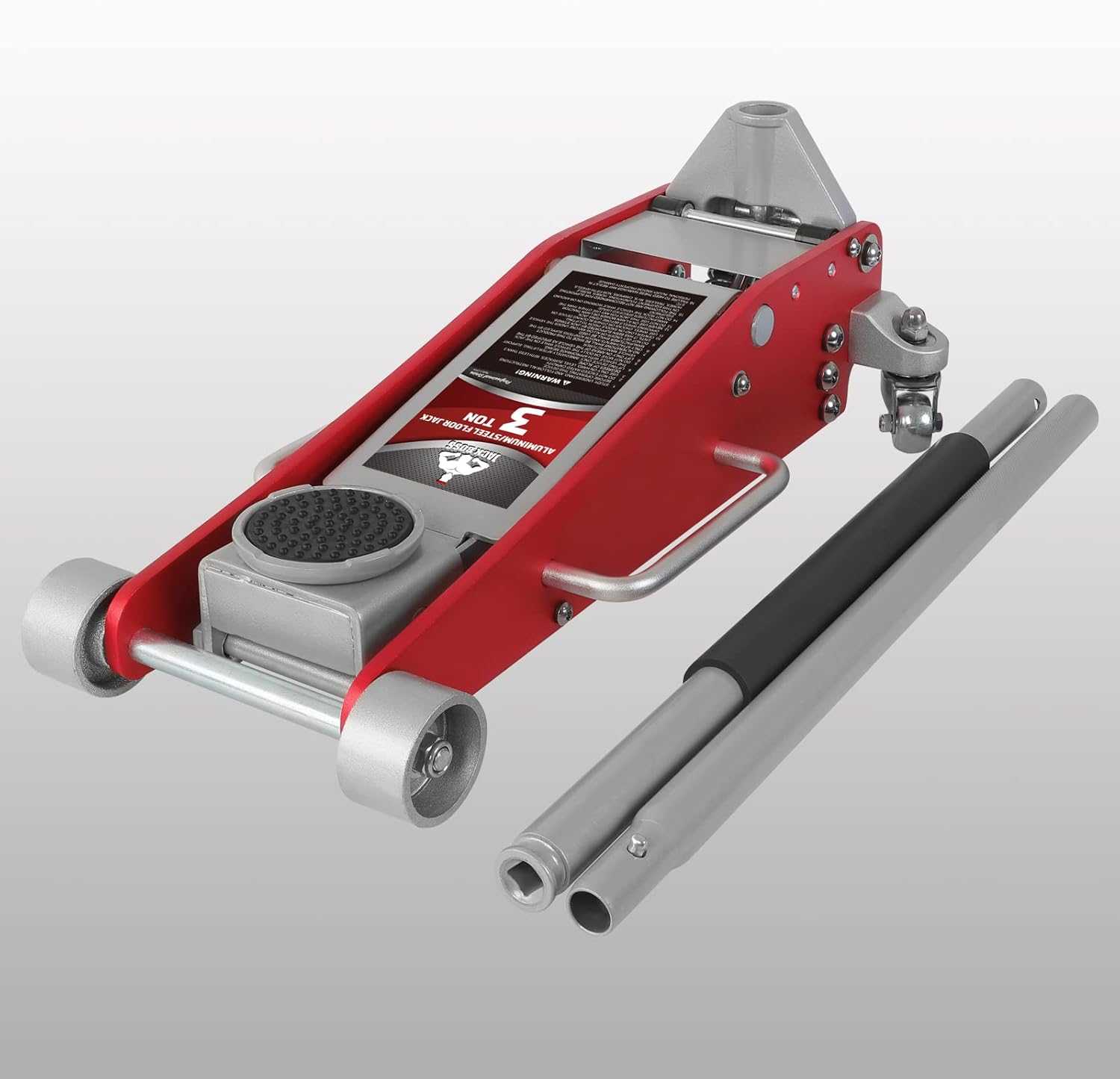 3 ton Hydraulic Aluminum and Steel Low Profile Floor Jack with Dual Piston R3466