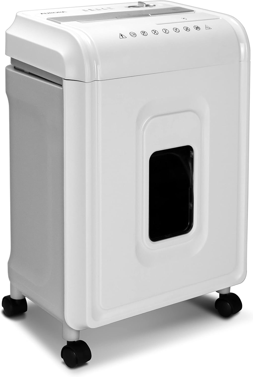 10-Sheet High Security Micro-Cut Paper and Credit Card Shredder, White V906