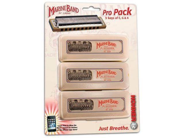3-Pack Harmonica Keys C, G and A V962961