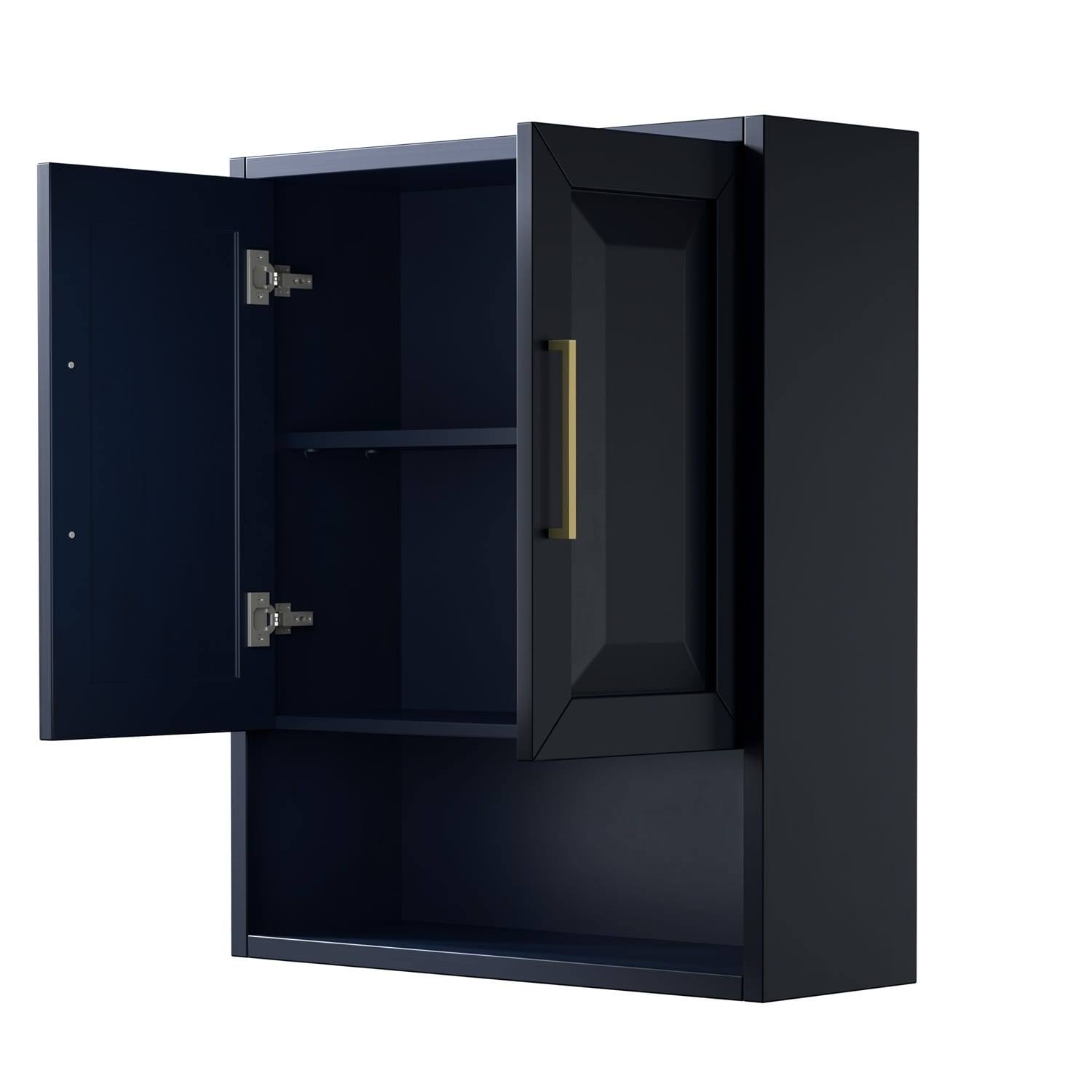 Dark Gray Wall-Mounted Storage Cabinet E5163