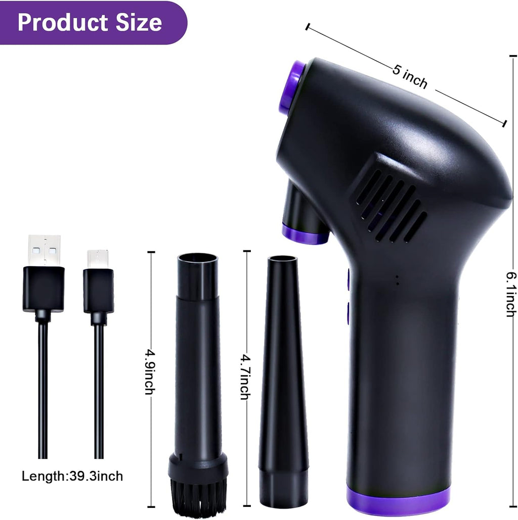 Cordless Electric Air Duster with Rechargeable Battery Y81863