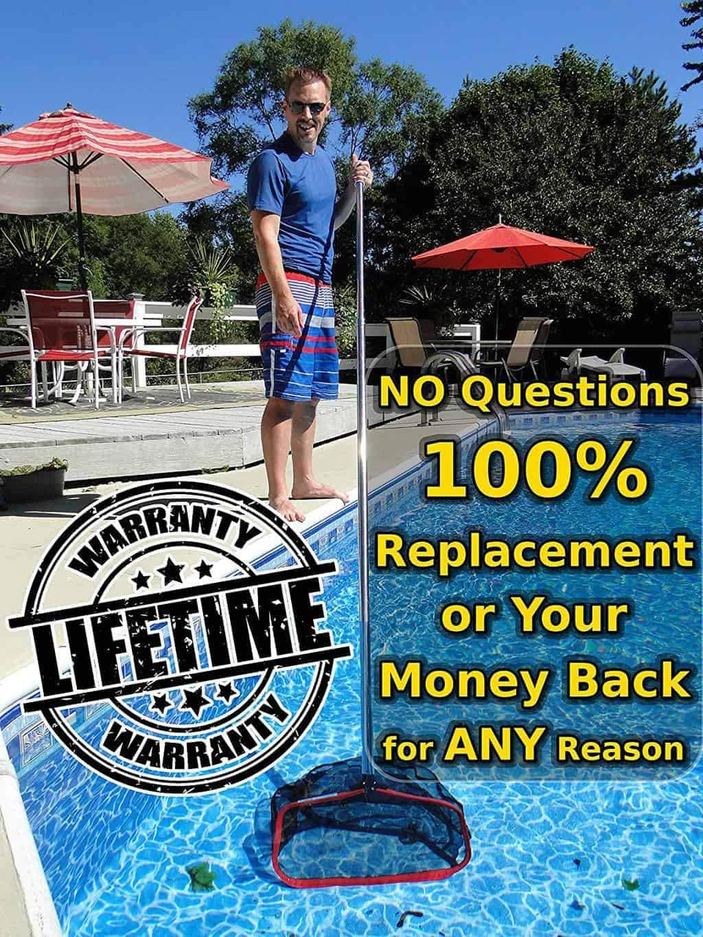 Fine Mesh Pool Net Skimmer Pack of 2 B3770
