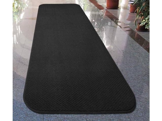 Skid-Resistant Carpet Runner - Black - 8 ft. x 48 in. G5073