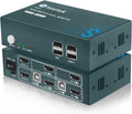 KVM Switch Dual Monitor 2 Port 4K@60Hz, HDMI, 2 in 2 Out, with 4 HDMI and 2 USB Cables H214568