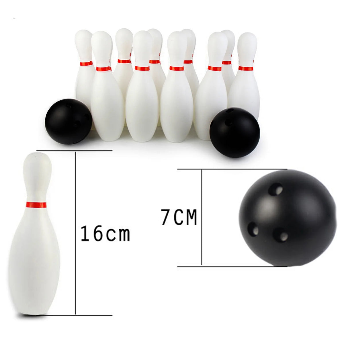 12Pcs Toddler Kids Bowling Game Set G67016