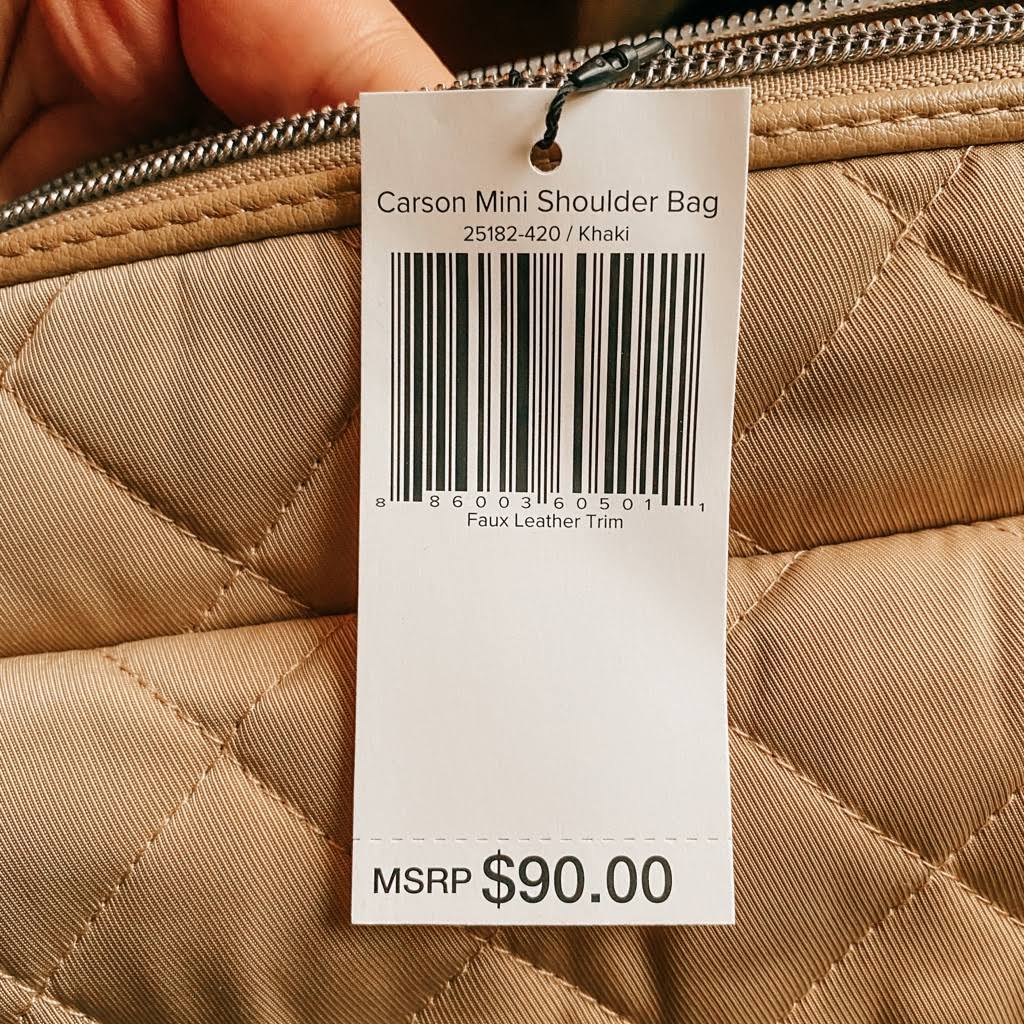 Khaki Mini Shoulder Bag G117030