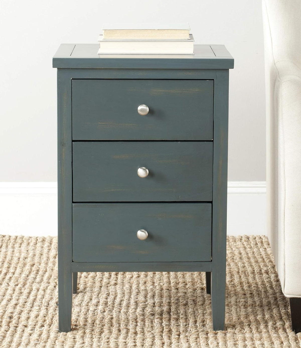 French Grey End Table M889598