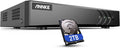 5MP 16 Channel Security Video Recorder with 2TB Hard Drive, Hybrid DVR N713773
