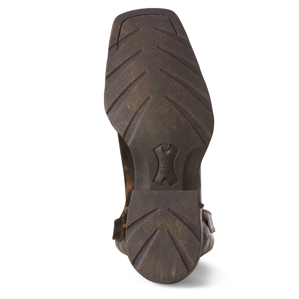 Distressed Brown Men&s 11.5 Work Boots S1061