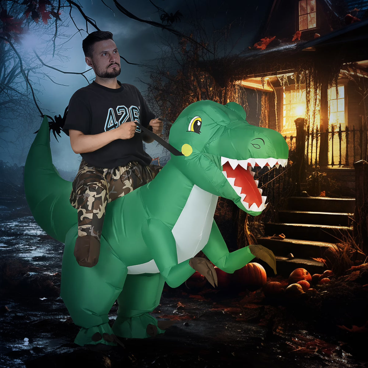 Halloween Inflatable Decoration with LED Lights O907