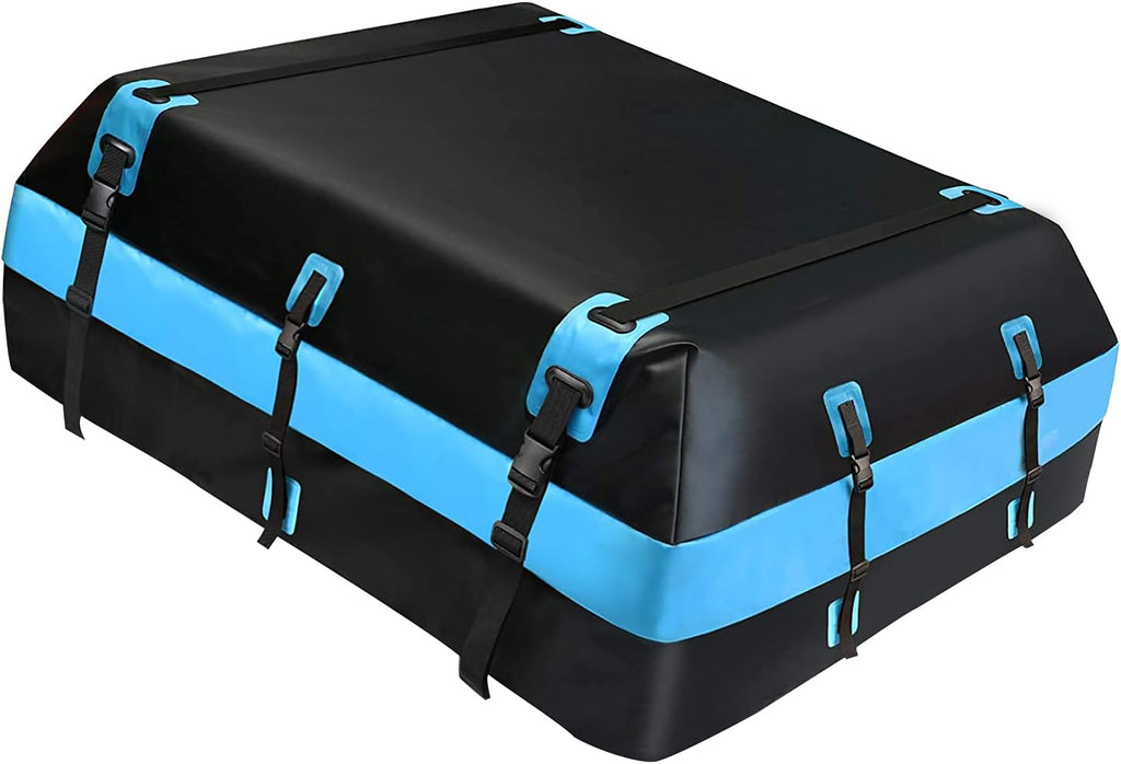 Waterproof 21 Cubic Feet Cargo Carrier with Anti-Slip Mat and Storage Bag G446