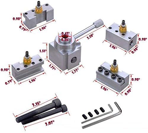 Mini Lathe Quick Change Tool Post & Holders H79085