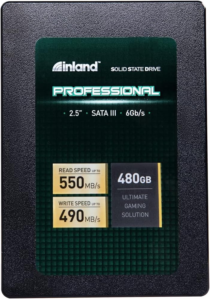 480GB 2.5" 7mm SATA III Internal Solid State Drive Pack of 2 L9145