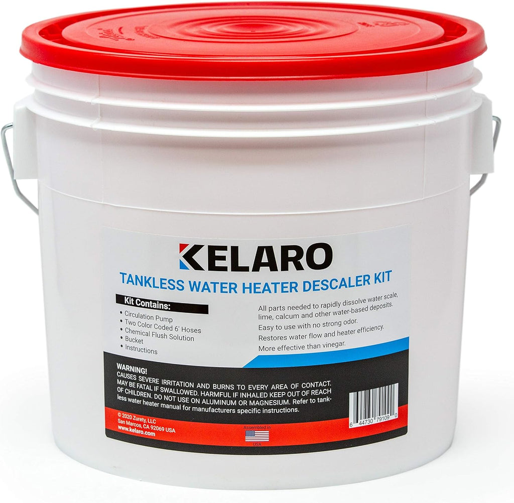 Tankless Water Heater Flushing Kit with Descaler S661430