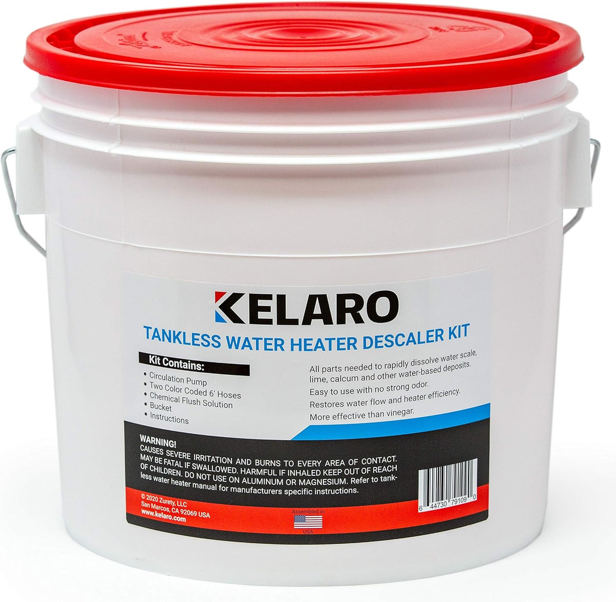 Tankless Water Heater Flushing Kit with Descaler S661430