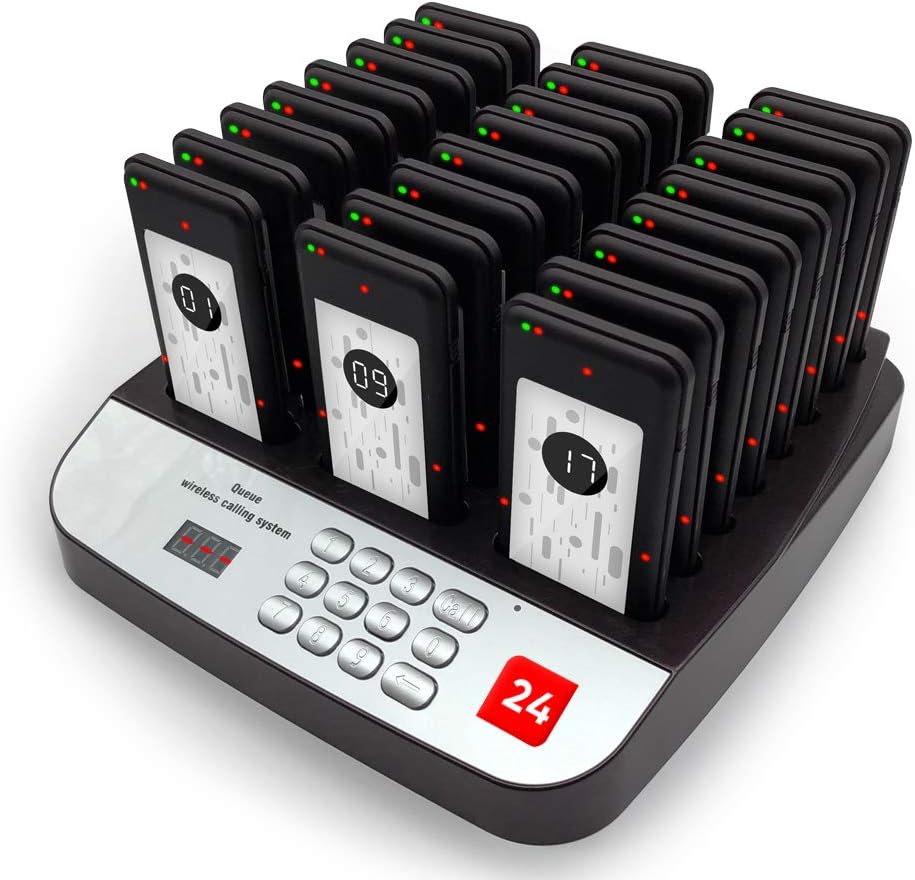Paging System for Restaurants (1-24 Pager) Z846